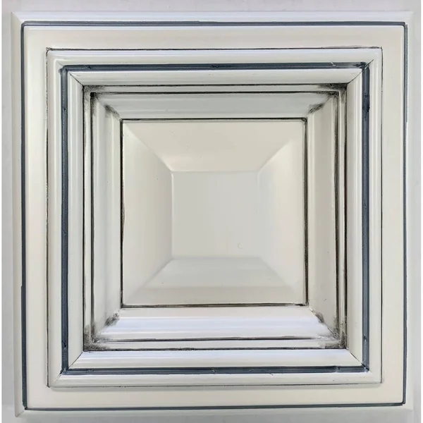 Sunny Wood RLW2436DC-A Riley 33-1/2x22 Wide x 36x22 High Single Door Corner Wall Cab White