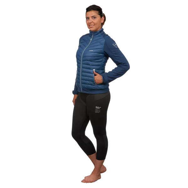 Wedze Women's 900 - Skiing 2nd Layer, Jacket in Dark Blue, Size Xs