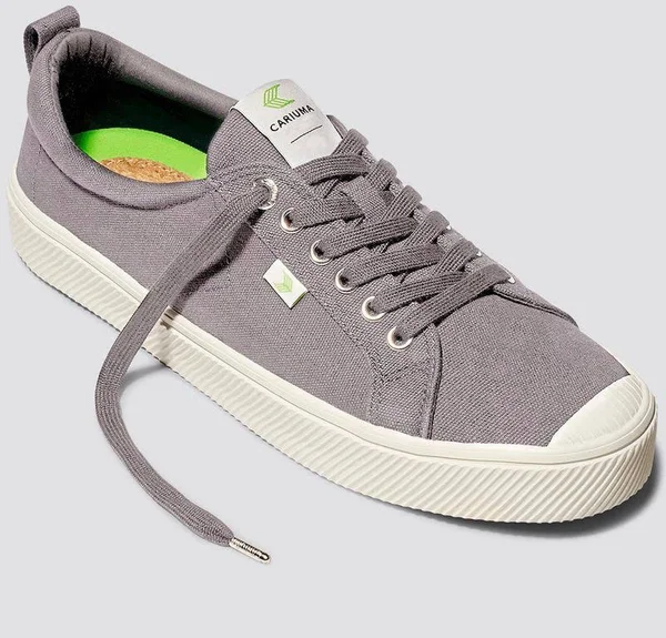 Cariuma OCA Low Mystic Grey Canvas Sneaker Men - Grey