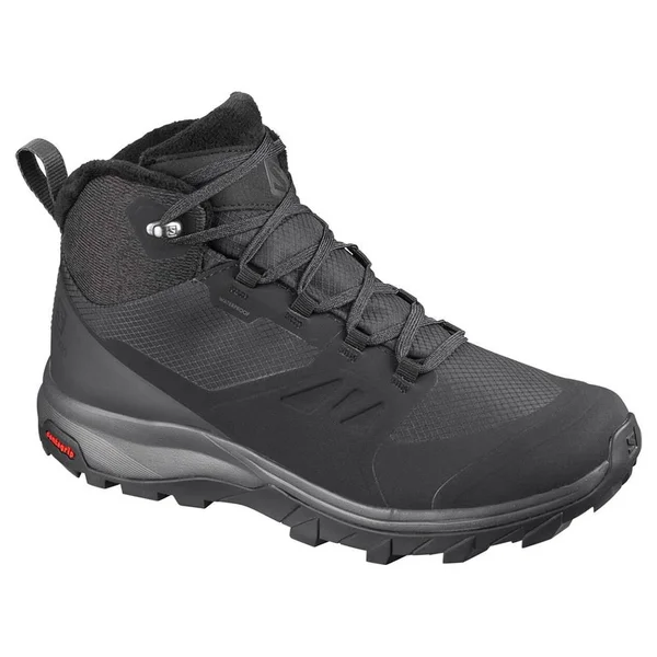 Salomon Outsnap CS Waterproof Winter Boot Women's, Black, 6