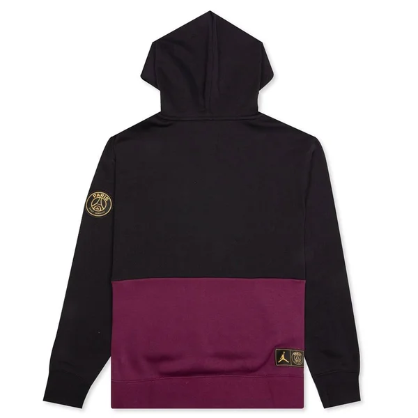 Air Jordan Paris Saint Germain x Fleece Hoodie Black