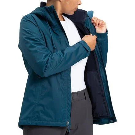 The North Face Arrowood Triclimate Jacket Women's, Monterey Blue/Aviator Navy, Xs