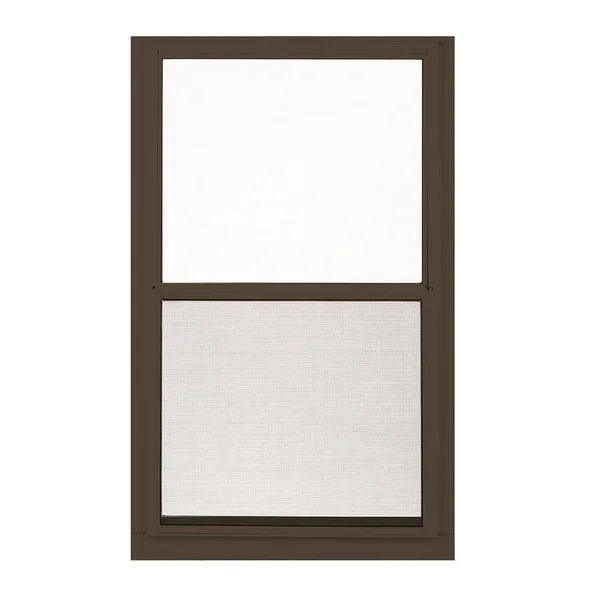 Larson Performance 31.875-in x 51-in Low-E Aluminum Brown Window - L20143251ES