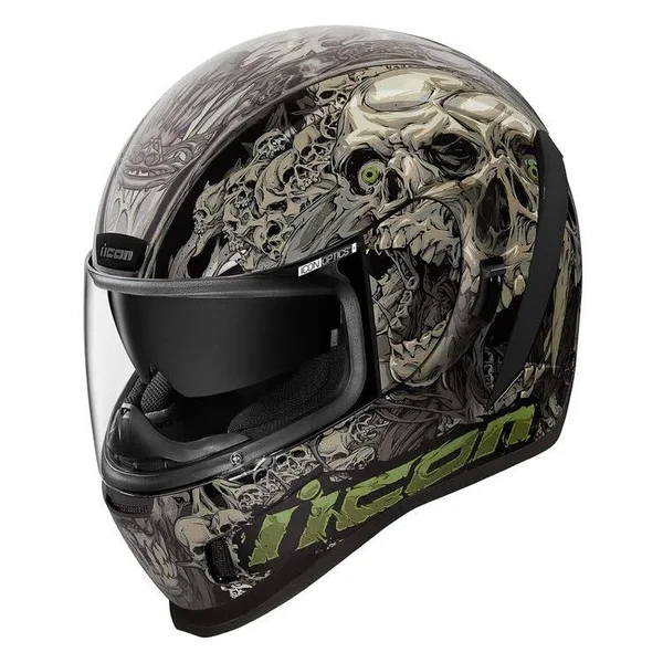 Icon Airform Parahuman Helmet - Black/Yellow - M