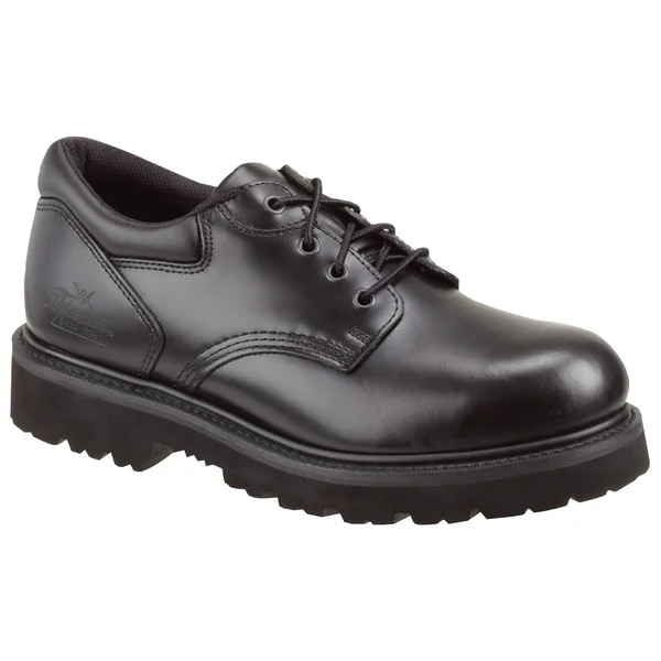 Thorogood Classic Leather Academy Oxford Steel Toe, Men's Black