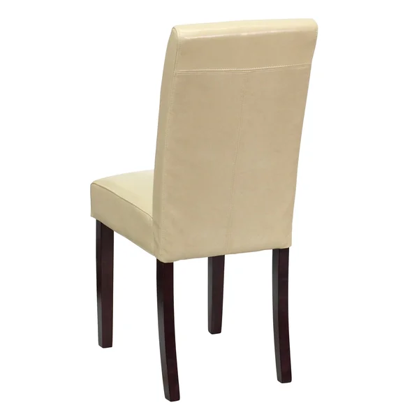 Lancaster Home 2 Pack LeatherSoft Parsons Chair Ivory - Beige