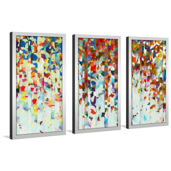 Picture Perfect International Mark Lawrence Psalm 19 7 Max Framed Plexiglass Wall Art - Set of 3, 13.5x22 W x 25.5x22 H x 1x22 D