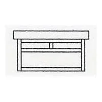 Arroyo Craftsman Mission 2-Light Glass Outdoor Ceiling Light T-Bar Overlay - Rustic Brown, White Opalescent - MCM-12TWO-RB