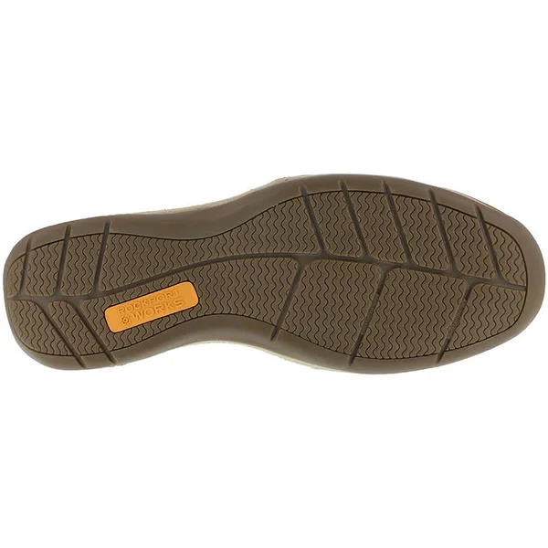 Rockport Works Sailing Club Boat Shoe Steel Toe - Men's Brown