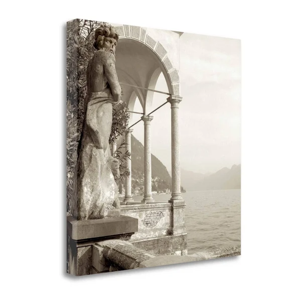 Giardini Italiano - 4 by Alan Blaustein Wrapped Canvas Wall Art