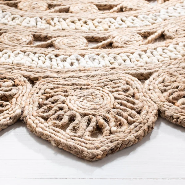 Safavieh Clearance Natural Fiber NF160B Ivory Rug - 7&0x22x7&0x22 - Round