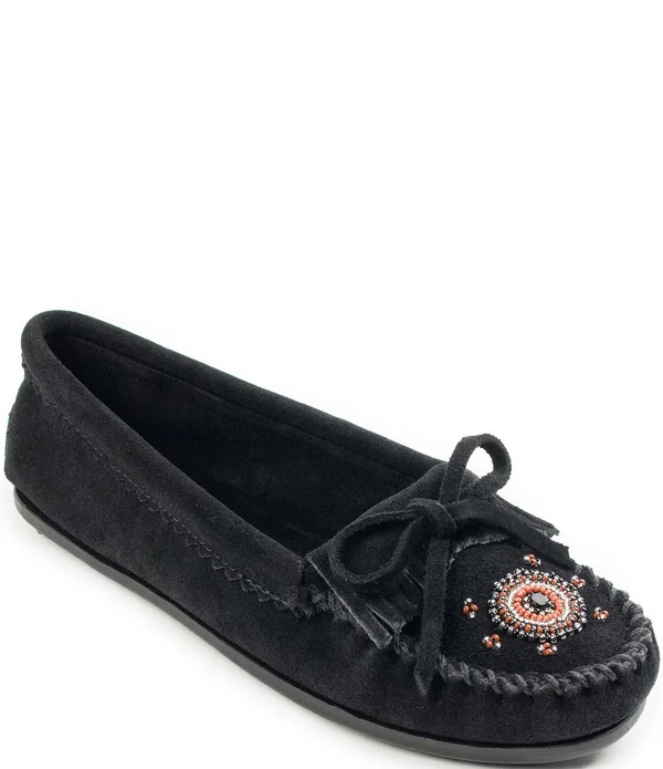 Minnetonka Me to We Moccasin - Women's - Black