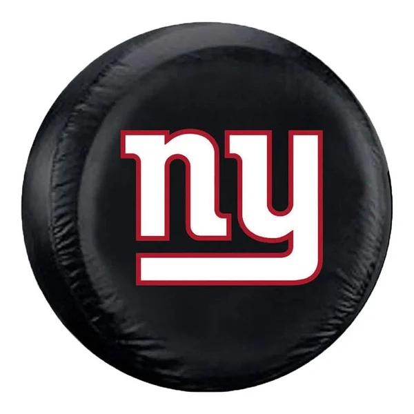 New York Giants Black Tire Cover - Standard Size