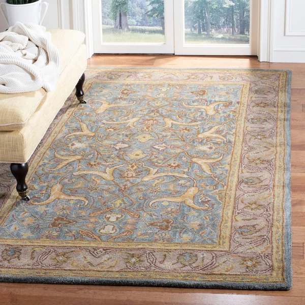 Safavieh Heritage HG915A 2&3x22 x 14&0x22 Runner Blue, Beige Area Rug