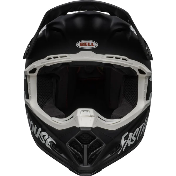 Bell Moto-9 MIPS Fasthouse Signia Helmet - Black/White - 2XL