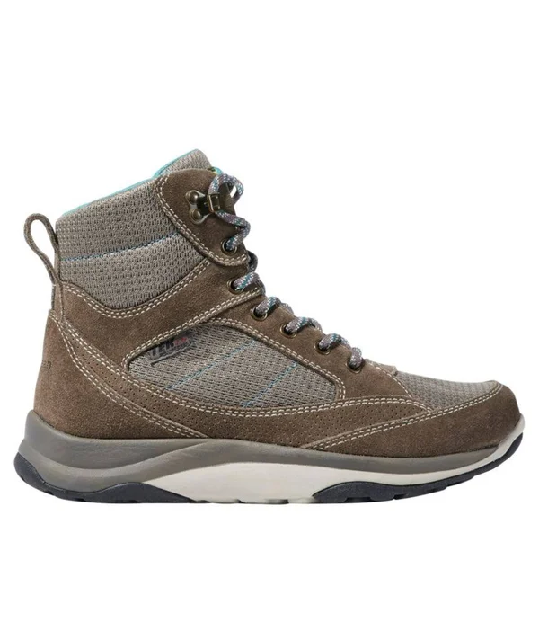 Women's Snow Sneakers - Mid Lace-Up, Insulated Winter Boots Brown 11 M(B), L.L.Bean