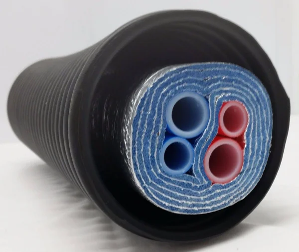 60 ft of Commercial Grade EZ Lay 5 Wrap Insulated (2)1 inch (2) 3/4 inch NB PEX Tubing