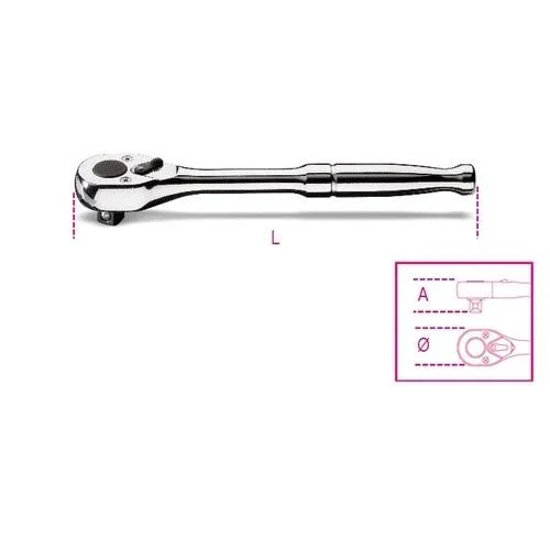 Beta Tools - 009000905, 900M/55 Reversible Ratchet with Metal Handle