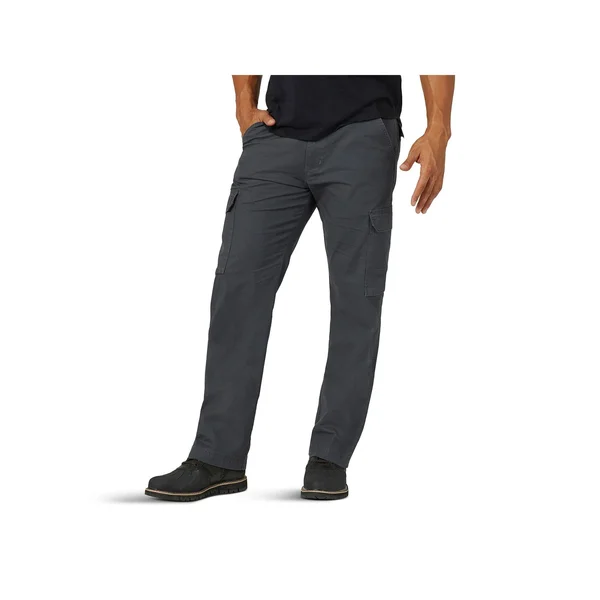 Wrangler Mens Ripstop Cargo Pants Grey 34W 30L
