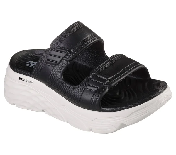 Skechers Women's Cali Gear Max Cushioning Incite Slide - Black/White