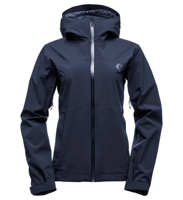 Black Diamond Women's Stormline Stretch Rain Shell - Xxs - Spruce