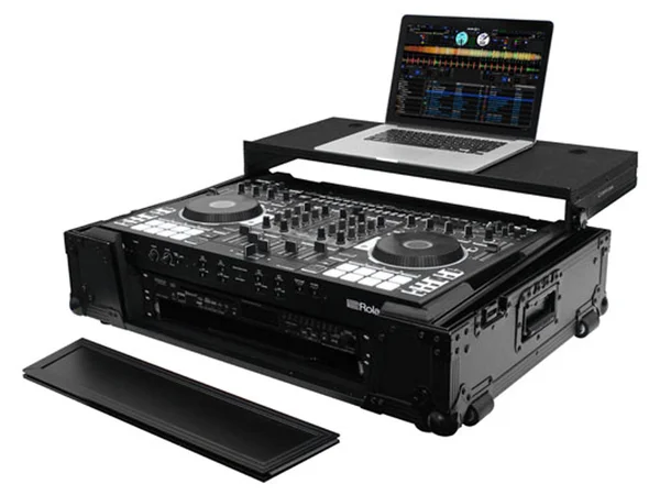 Odyssey FZGSDJ808W2BL Black Glide Case for DJ-808