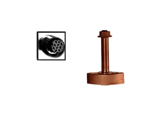 Furuno 525T-BSD Bronze Thru-Hull Transducer Temp 600W 10-Pin
