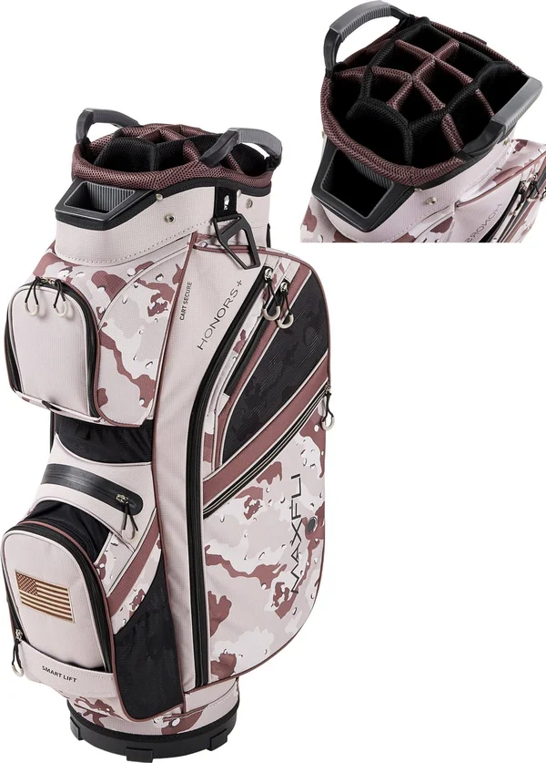 Maxfli 2019 Honors Plus Golf Cart Bag - Men's, Desert Camo
