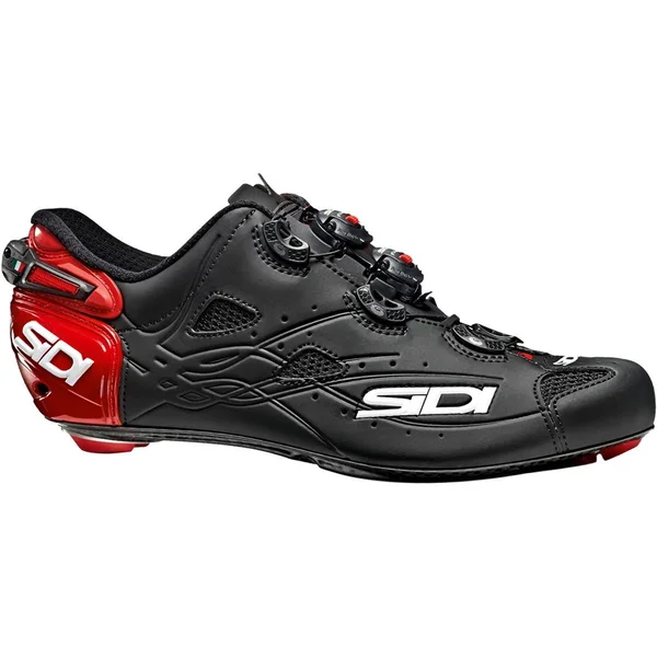 Sidi Shot Carbon Shoes Black Red 43