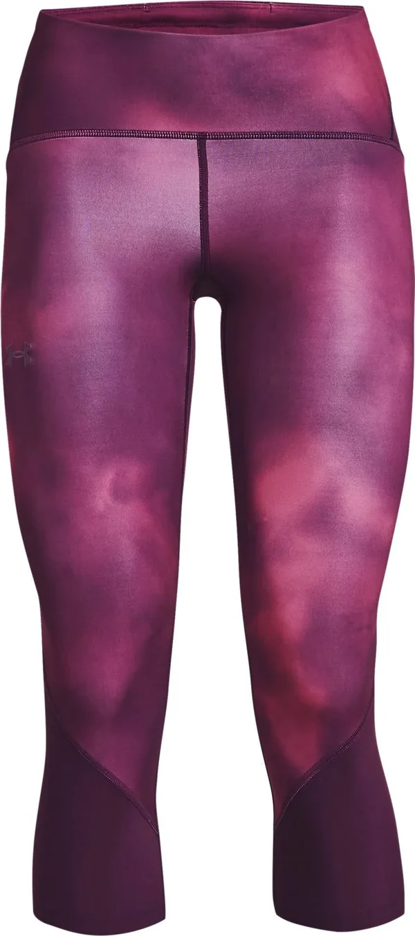 Under Armour Women's Fly Fast Printed Crop Purple Xs