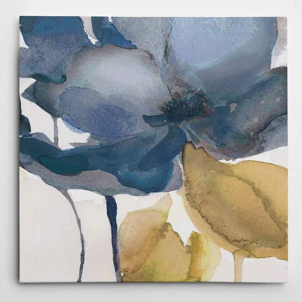 Wexford Home Premium &Shore& by Conrad Knutsen Graphic Art on Wrapped Canvas - Beige
