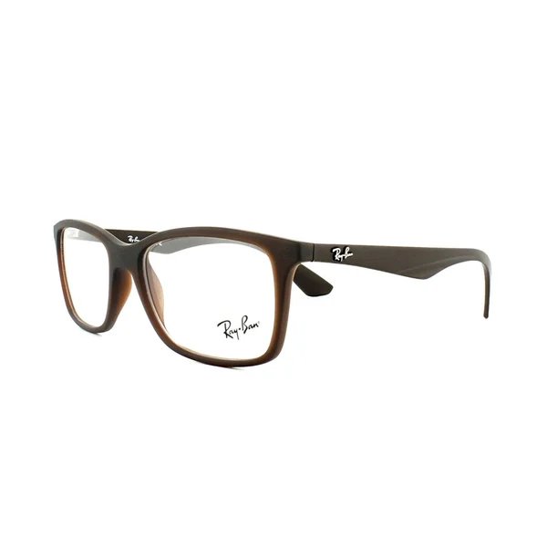 Ray Ban RX7047 Eyeglasses - 5451 Matte Trasp Brown