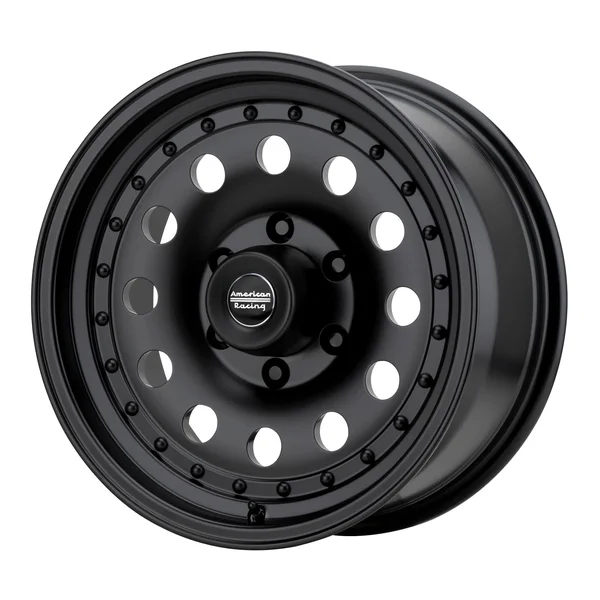 American Racing AR62 Outlaw II Wheel 16x8 5x5x114.3 +0mm Satin Black