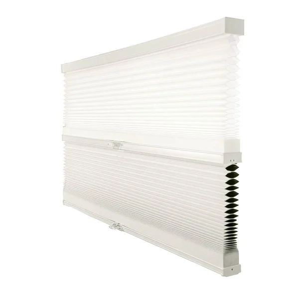 Chicology Cut-to-Width White Dove 9/16 in. Light Filtering and Privacy Cordless Cellular Shade - 51.5 in. W x 48 in. L - White Do