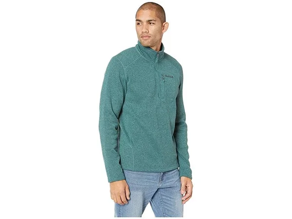 Marmot Men's Drop Line 1/2 Zip Mallard Green L