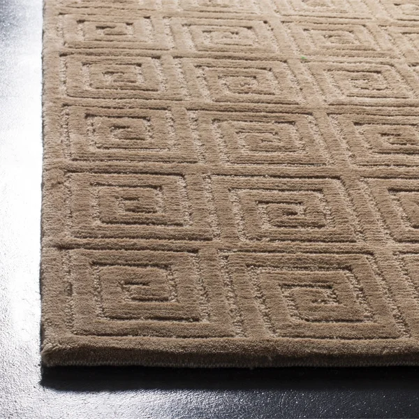 Safavieh Tibetan TB108Y Chocolate Rug 4&X 6& Rectangle