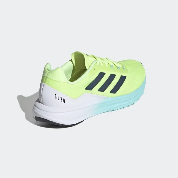 Adidas SL20 Shoes Hi-Res Yellow 9 - Womens Running Shoes