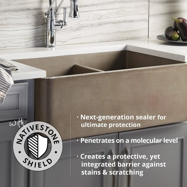 Native Trails 48 in. Single Native Stone Vanity Top in Pearl