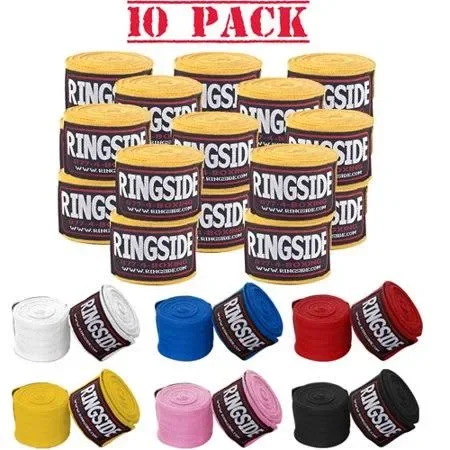 Ringside mexican-style Boxing Handwrap, 180 inch, White