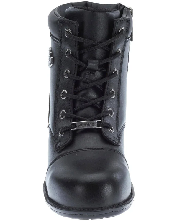 Harley-Davidson Women's Raine Steel Toe Work Boot - Size: 7, Black