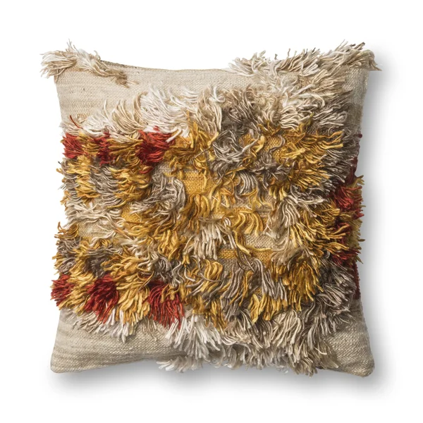 Loloi Camel, Sunset Pillow P0413 22x22 x 22x22 - Poly