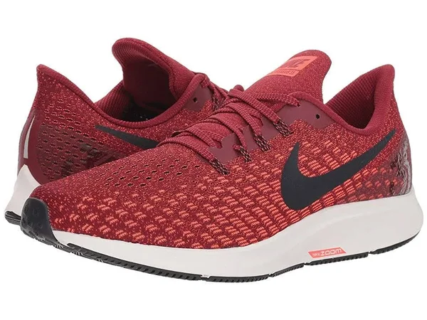Nike Men's Air Zoom Pegasus 35 Running Shoes, Red - Size 11.5