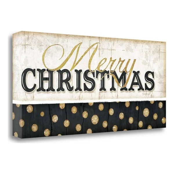 16x22 x 36x22 Merry Christmas by Jennifer Pugh Fine Art Giclee Print