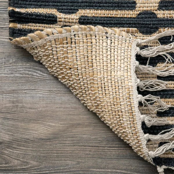 nuLOOM Lavena Printed Winged Trellis Area Rug - Black, 4x6 ft