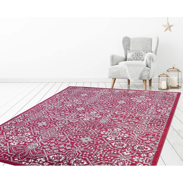 Concord Global Jefferson Athens Area Rug - Red, 5x7 ft
