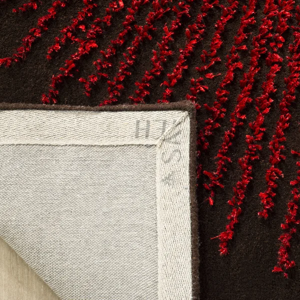 Safavieh Soho 655 Area Rug - Brown, Red, 6& x 6& Square