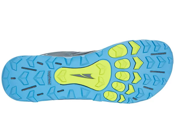 Altra Lone Peak 5 Wide 12.5, Blue/Lime (Men's)