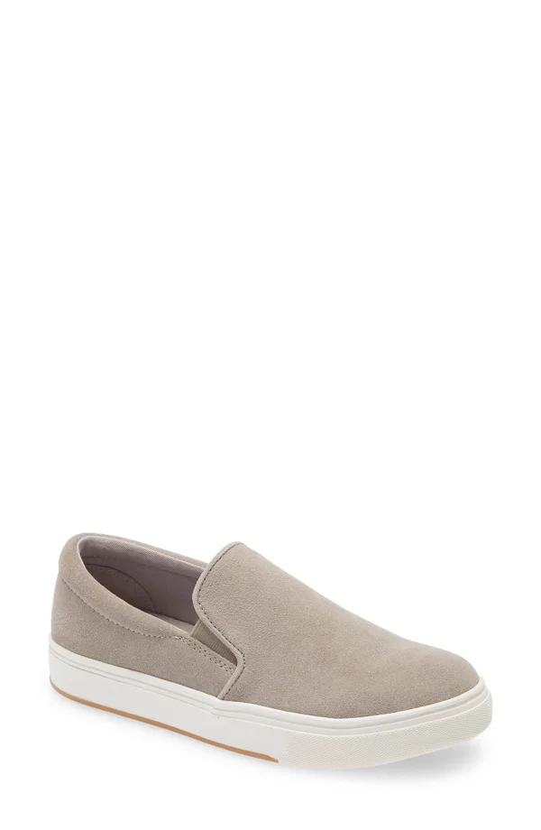 Steve Madden Women's Coulter Slip-On Sneaker Taupe 9.5