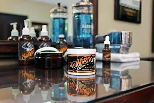 Suavecito Pomade Firme (Strong) Hold 4 oz (Pack of 3)