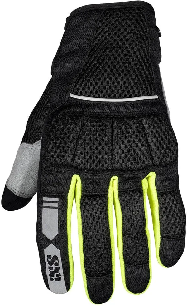 IXS Urban Samur-Air 1.0 - Gloves - Black/Yellow/Silver - 3XL